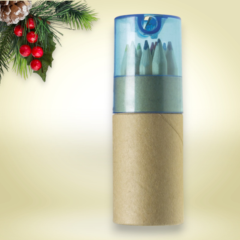 12 db-os fa színesceruza készlet