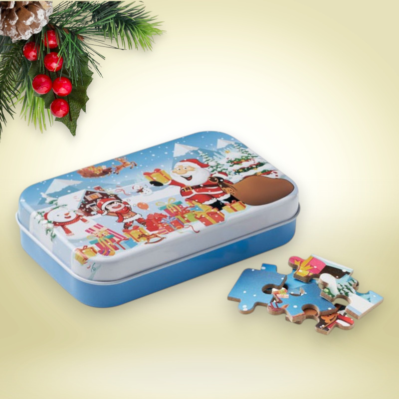 Fa karácsonyi kirakó játék