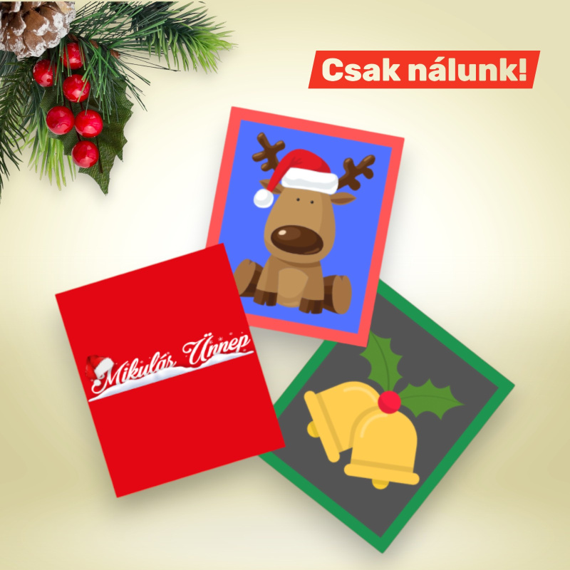 Mikulás memória kártyajáték