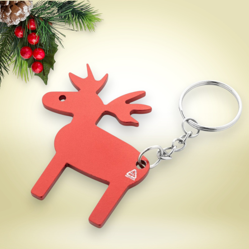 Rénszarvas kulcstartó